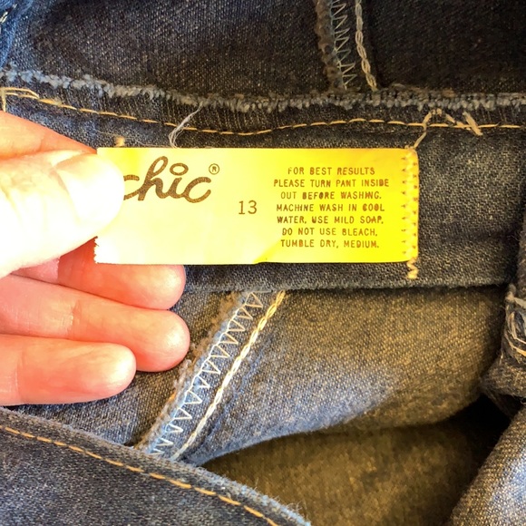 Chic - vintage denim skirt - Picture 5 of 5